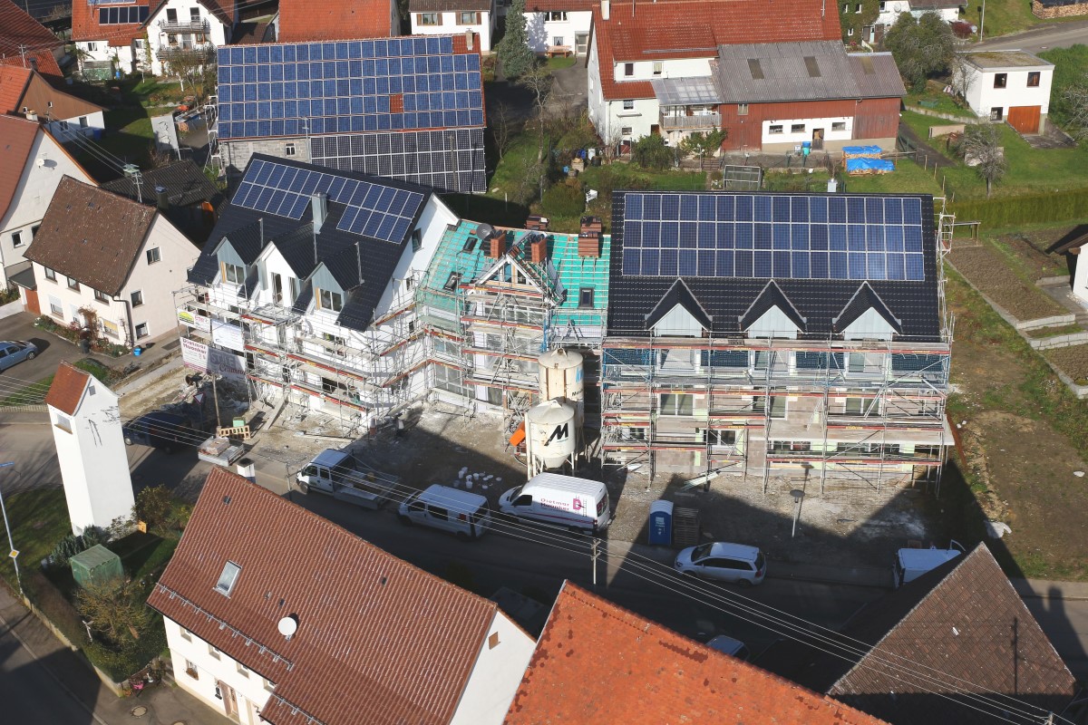 Luftbild Leidringer-Gästehaus